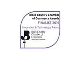 Black Country Chamber of Commerce Award Finalist 2016