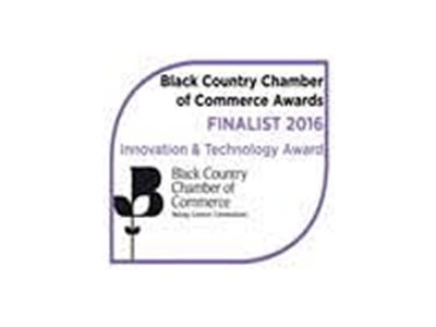 Black Country Chamber of Commerce Award Finalist 2016